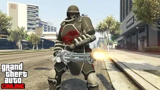 BALLISTIC EQUIPMENT VS SWEATY LOBBY!!! [GTA ONLINE]