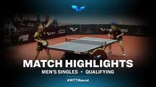 Xue Fei vs Xiang Peng | MS | WTT Contender Muscat 2022 (Qual)