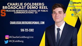 Charlie Goldberg Broadcast Demo Reel FALL 2022