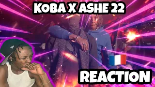 AMERICAN REACTS TO FRENCH DRILL RAP! Koba LaD & Ashe 22 - Sombre (Clip Officiel)