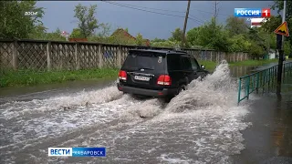 Штормовое предупреждение объявлено в Хабаровском крае