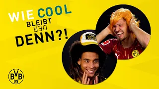 "I can’t stay serious with stuff like this" | Kobel vs. Witsel | Take it easy | BVB-Challenge