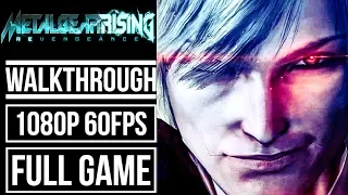 METAL GEAR RISING REVENGEANCE Gameplay Walkthrough FULL GAME No Commentary [1080p 60fps]