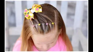 5 Minute Half Up Girl's Hairstyle
