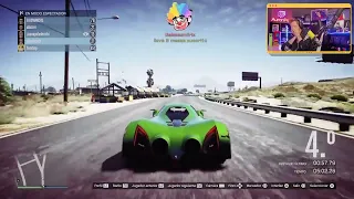 DANIREP TROLLEA a JUANGUARNIZO en CARRERA GTA V 🥵