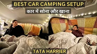 TATA HARRIER ko banaya MOTOR HOME ⎜car camping ⎜Jammu & kashmir ⎜seek with sagar @HimachaliOverlander