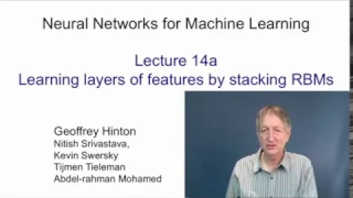 Lecture 14/16 : Deep neural nets with generative pre-training