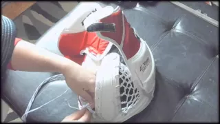 Re Lacing CCM Glove Pocket Not a How To