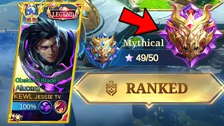 MY LAST ALUCARD MATCH TO REACH MYTHICAL GLORY SOLO (win or lose!?)