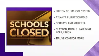 School closings for Tuesday, Jan. 29, 2019