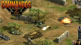 COMMANDOS 2 Men of Courage | Bonus Mission 8 - full gameplay walkthrough with commentary (HD)