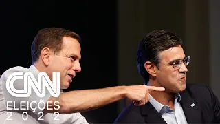 João Doria pede tempo e Rodrigo Garcia expõe dificuldades da candidatura | JORNAL DA CNN