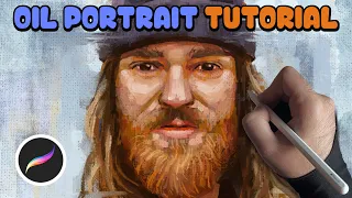 How to Paint a Portrait with Oils in Procreate