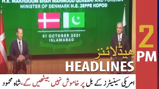 ARY News Headlines | 2 PM | 1st October 2021