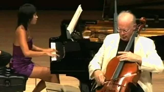 Yuja Wang & Lynn Harrell: Brahms Sonata for Cello & Piano No  2 in F major