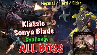 Klassic Sonya Blade Challenge Gameplay | Mk Mobile