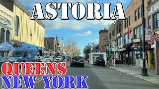 Astoria - Queens - New York City - 4K Neighborhood Drive