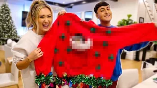Making Ugly Christmas Sweaters with LaurDIY | Vlogmas Day 16
