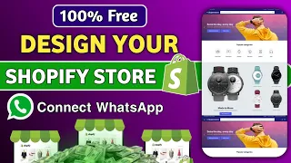 How To Design a Shopify Store Complete Tutorial in Urdu || Shopify Course 2024