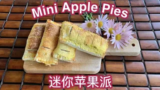 Easy and Delicious Mini Apple Pies - 简单好吃的迷你苹果派(烘焙和空气炸锅2种做法)