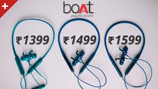 Boat Rockerz 255 Pro Vs 330 Vs 335 - Best Bluetooth Earphones Under ₹2000