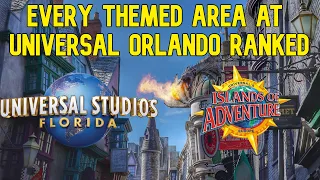 Every Themed Land at Universal Orlando Resort RANKED