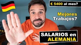 Cuánto DINERO se gana en Alemania por profesión?  (salario promedio) 💲