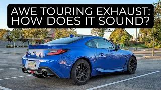 New Exhaust for my 2022 Subaru BRZ! AWE Touring Install and Review