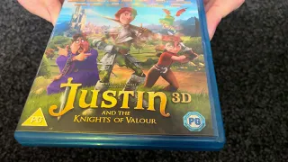 Nostalgamer 4K Unboxing Justin And The Knights Of Valour 3D On 3D Blu Ray UK PAL version