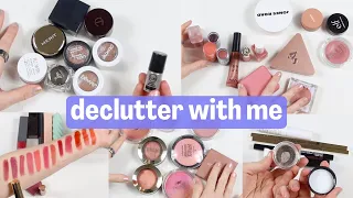 Decluttering my Makeup Collection for the New Year 🧹✨