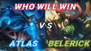 Tanks battle Mobile Legend Belerick VS Atlas