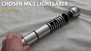 REVIEW Saberforge Chosen Mk2 Lightsaber Hilt (Thin Neck Saber)