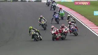 2023 Bennetts British Superbikes - RD10 - Donington Park - Race 2 crash