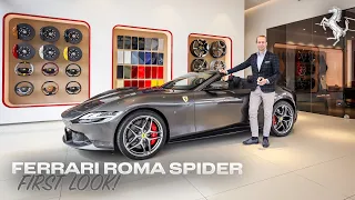 Ferrari Roma Spider - First look! | Ferrari Ulrich