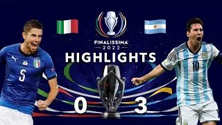 Argentina vs Italy  |  Finalissima 2022  |  Goals Highlights HD | 1080p
