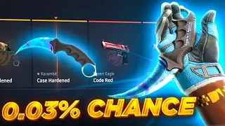 I Pulled This INSANE Karambit Case Hardened From The DIAMOND CASE?! - HELLCASE