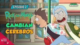 Rick y Morty: Episodio 2 (Temporada 7) | Rick Intercambia su Mente con Jerry | Resumen