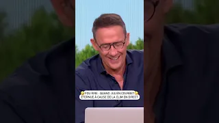 Fou rire en studio : Quand Julien Courbet éternue à cause de la clim en direct !