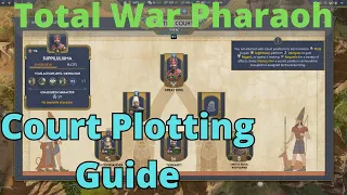 Court Plotting Guide - How to use the Court in Total War Pharaoh!