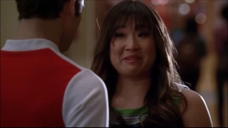 Glee - Tina and Blaine talk about the school shooting 4x18