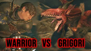 Warrior vs Grigori (lv 46) HARDMODE | Dragon's Dogma DDDA