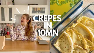 PARIS KITCHEN COOKING | EASY FRENCH CREPES
