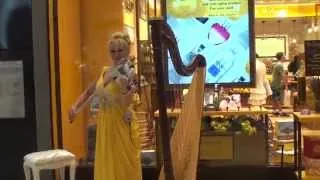 Toronto Corporate Violinist & Harpist: Eaton Centre Montage