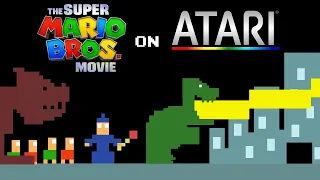 The Mario Movie Trailer, but it's on an Atari