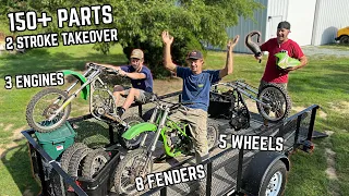 We Found 3 Kawasaki KX80s in BOXES | Can they Run & Ride Again?