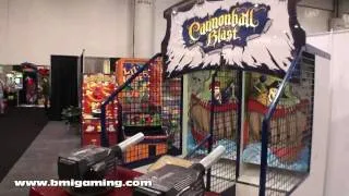 Cannonball Blast Midway Air Ball Gun Ticket Redemption Game - BMI Gaming - Baytek Games