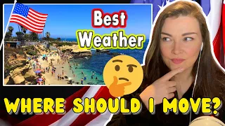 New Zealand Girl Reacts to Top 10 Best Places to Live in the USA for the Weather in 2020