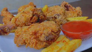 Iftar Recipe 2024|KFC style Fried Chicken Recipe | Kentucky Fried Chicken, Spicy Crispy chicken fry