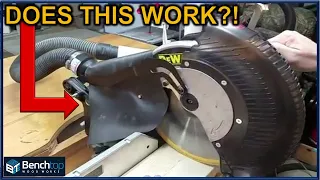 Does this Work? Miter Saw Dust Collection Game-changer! / EP45