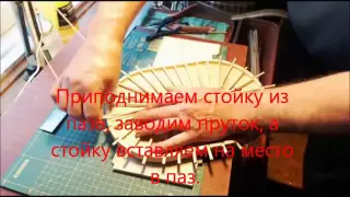 Плетение донышка из ивы на шаблоне 2